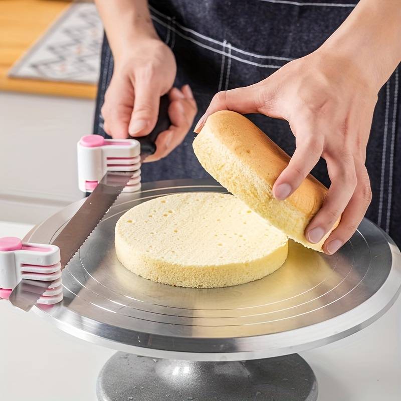 Diy Cake Slicer Bread Knife Slicing Adjustable 5 Layers - Temu